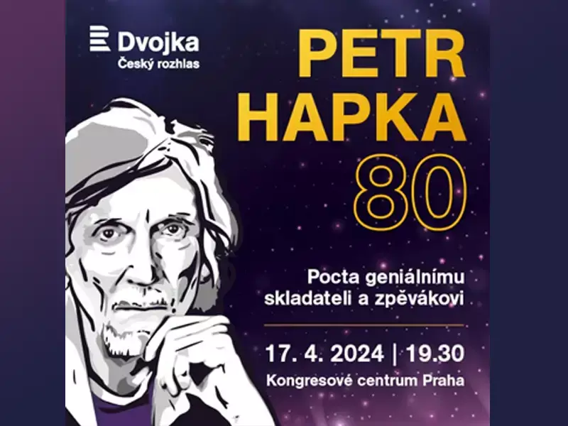 PETR HAPKA 80, koncert Českého rozhlasu Dvojka