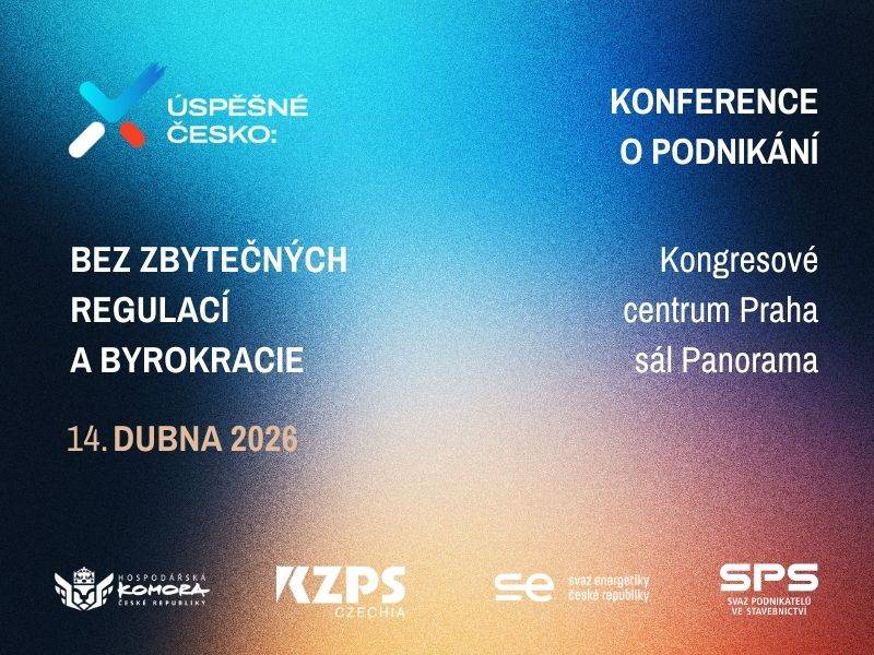Successful Czechia: Without unnecessary regulations and bureaucracy 